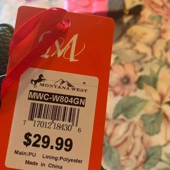 NWT MontanaWest Dark Green Ladies Wallet - Picture 6 of 7